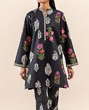 Beechtree Black Lawn Suit (2 pcs)- Pakistani Lawn Dress