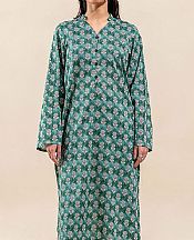 Beechtree Teal Lawn Suit (2 Pcs)- Pakistani Lawn Dress