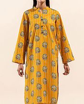 Beechtree Mustard Suit (2 pcs)- Pakistani Designer Lawn Suits