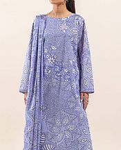 Beechtree Dull Lavender Lawn Suit (2 pcs)- Pakistani Designer Lawn Suits