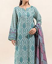 Beechtree Sea Green Lawn Suit (2 Pcs)- Pakistani Lawn Dress