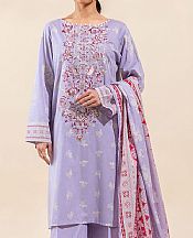 Beechtree Lilac Lawn Suit- Pakistani Lawn Dress