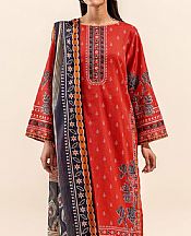 Beechtree Grapefruit Lawn Suit- Pakistani Lawn Dress