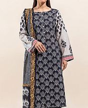 Beechtree Black/Grey Lawn Suit- Pakistani Lawn Dress