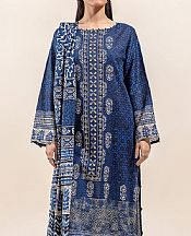 Beechtree Blue/BlackLawn Suit- Pakistani Lawn Dress