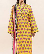 Beechtree Fuel Yellow Lawn Suit- Pakistani Designer Lawn Suits