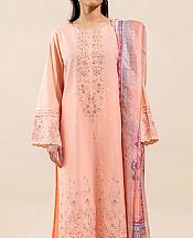Beechtree Peach Lawn Suit- Pakistani Lawn Dress