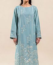 Beechtree Moonstone Blue Lawn Suit (2 pcs)- Pakistani Designer Lawn Suits