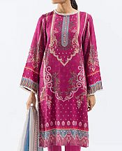 Magenta Karandi Suit- Pakistani Winter Clothing