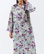 Beechtree Indigo/Turquoise Linen Suit (2 Pcs)- Pakistani Winter Dress