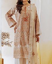 Beechtree Ivory Net Suit- Pakistani Chiffon Dress