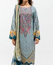 Beechtree Grey Lawn Suit (2 Pcs)- Pakistani Lawn Dress