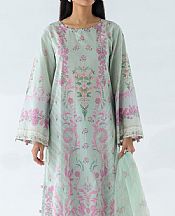 Beechtree Summer Green Lawn Suit- Pakistani Lawn Dress