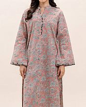 Beechtree Faded Pink Lawn Suit (2 pcs)- Pakistani Designer Lawn Suits