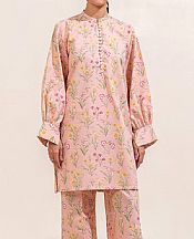 Beechtree Pastel Pink Lawn Suit (2 pcs)- Pakistani Lawn Dress