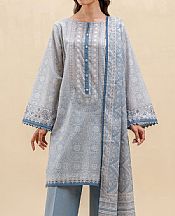 Beechtree Cadet Grey Lawn Suit- Pakistani Lawn Dress