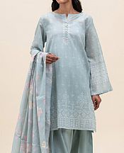 Beechtree Light Blue Lawn Suit- Pakistani Designer Lawn Suits