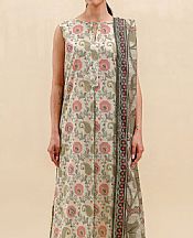 Beechtree Beige Lawn Suit- Pakistani Designer Lawn Suits