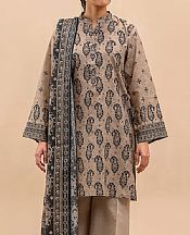 Beechtree Beige Lawn Suit- Pakistani Lawn Dress