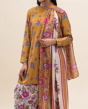 Beechtree Mustard Lawn Suit- Pakistani Designer Lawn Suits