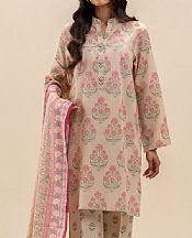 Beechtree Beige Lawn Suit- Pakistani Lawn Dress