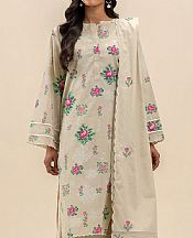 Beechtree Beige Lawn Suit- Pakistani Designer Lawn Suits