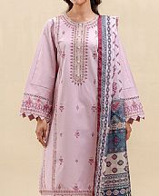 Beechtree Cavern Pink Lawn Suit- Pakistani Designer Lawn Suits