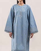 Beechtree Cadet Grey Lawn Suit (2 pcs)- Pakistani Lawn Dress