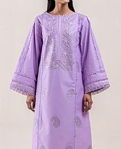 Beechtree Pale Purple Lawn Suit (2 pcs)- Pakistani Designer Lawn Suits