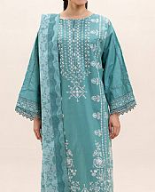 Beechtree Sea Green Lawn Suit (2 pcs)- Pakistani Designer Lawn Suits