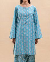 Beechtree Blue Lawn Suit (2 pcs)- Pakistani Designer Lawn Suits