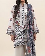 Beechtree Off White Lawn Suit- Pakistani Lawn Dress