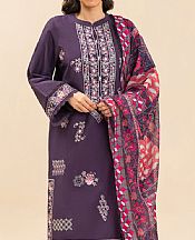 Dusty Purple Lawn Suit