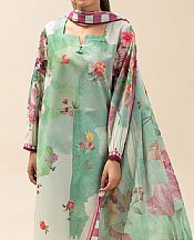 Sea Green Lawn Suit