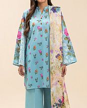 Sky Blue Lawn Suit