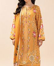 Orange Lawn Suit