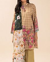 Beige Lawn Suit
