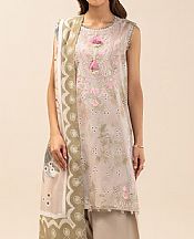 Beige Lawn Suit