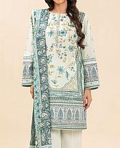 Off White Lawn Suit