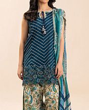 Nile Blue/Ivory Lawn Suit