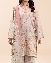 Oyster Pink Lawn Suit