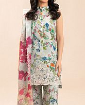 Pale Blue Lawn Suit