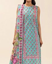 Beechtree Cyan Lawn Suit- Pakistani Lawn Dress