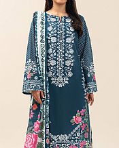 Beechtree Nile Blue Lawn Suit- Pakistani Designer Lawn Suits