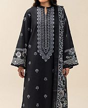 Beechtree Black Lawn Suit- Pakistani Lawn Dress