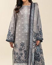 Beechtree Grey Lawn Suit- Pakistani Designer Lawn Suits