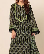 Bonanza Black/Green Lawn Suit- Pakistani Lawn Dress