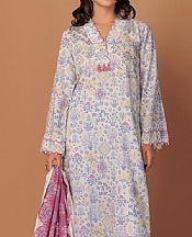 Bonanza Purple/Off White Lawn Suit- Pakistani Lawn Dress