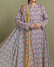 Light Grey Khaddar Suit- Pakistani Winter Dress