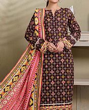 Redwood Brown Khaddar Suit- Pakistani Winter Clothing